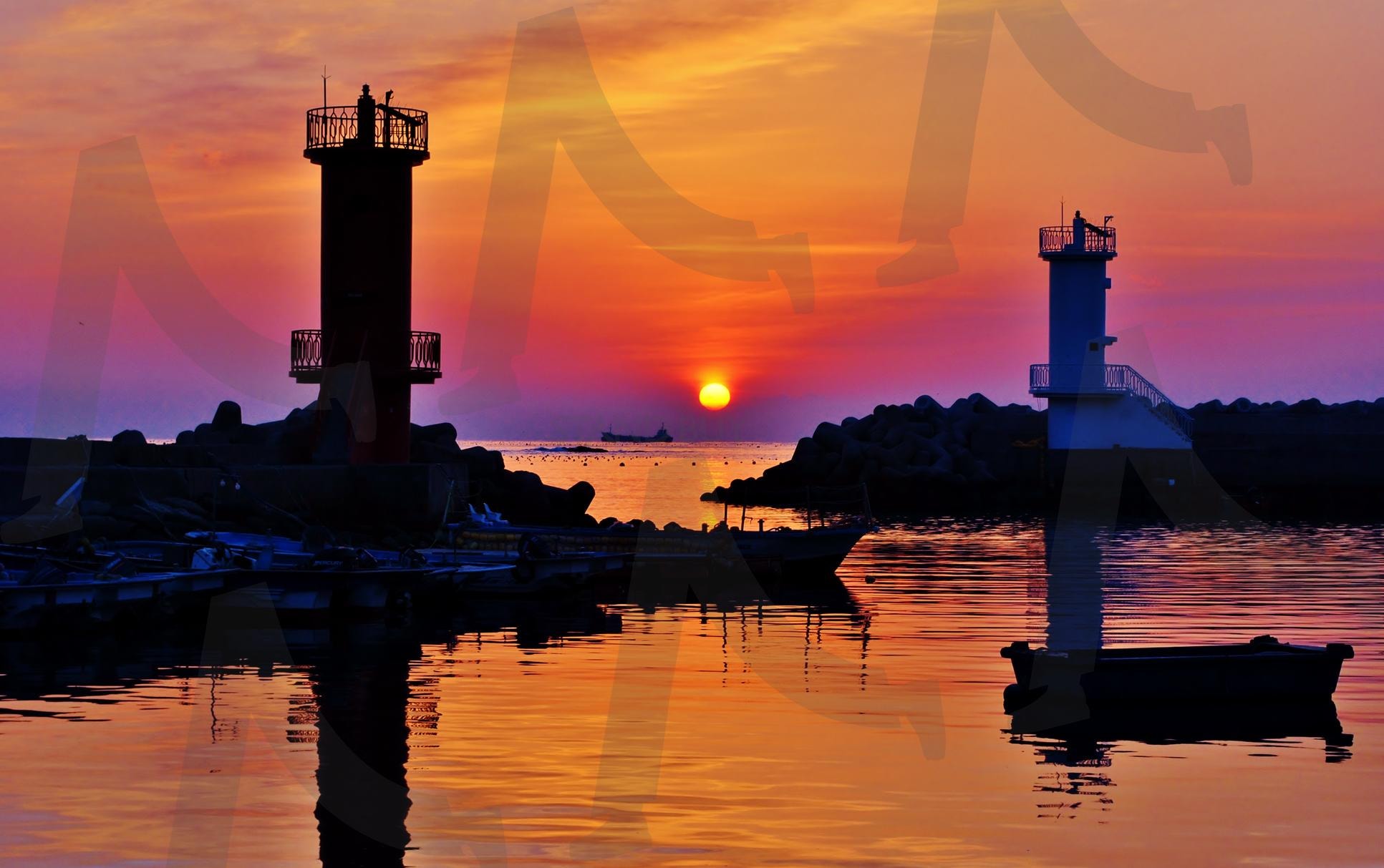 부산 송정 등대 일출 | 부산, 송정, 일출, 바다, 등대, 자연, 풍경, 사진 | 스탠바이 STANDBUY 디지털 콘텐츠