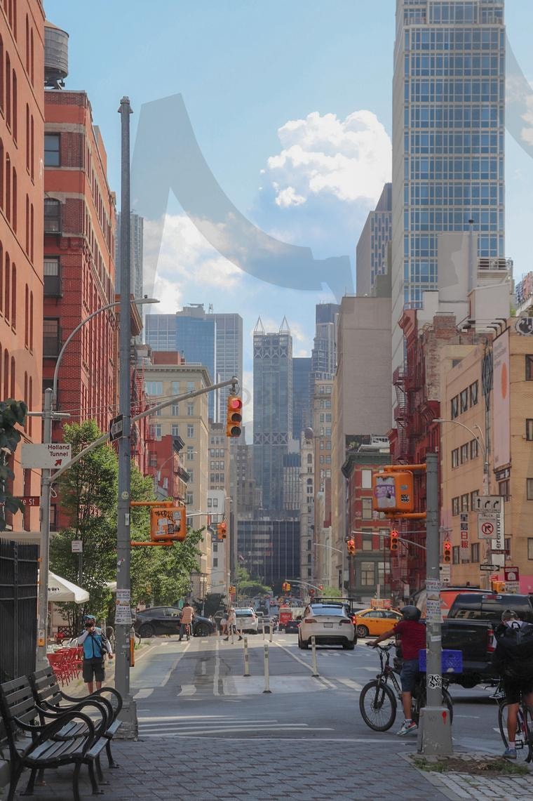 Amercian dream | 미국, 뉴욕, 도로, 풍경, 하늘 | 스탠바이 STANDBUY 디지털 콘텐츠