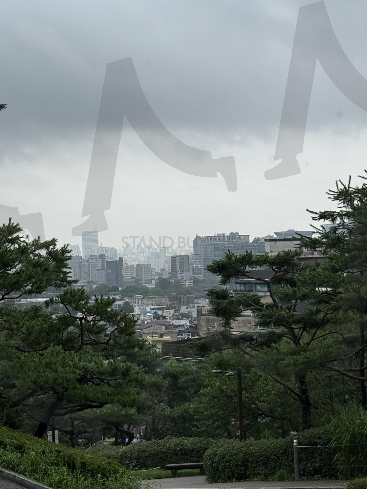 서촌에서 바라본 서울시내 | 서촌, 수성동, 계곡, 시내, 서울, 서울시내, 중구, 종로구, 광화문 | 스탠바이 STANDBUY 디지털 콘텐츠