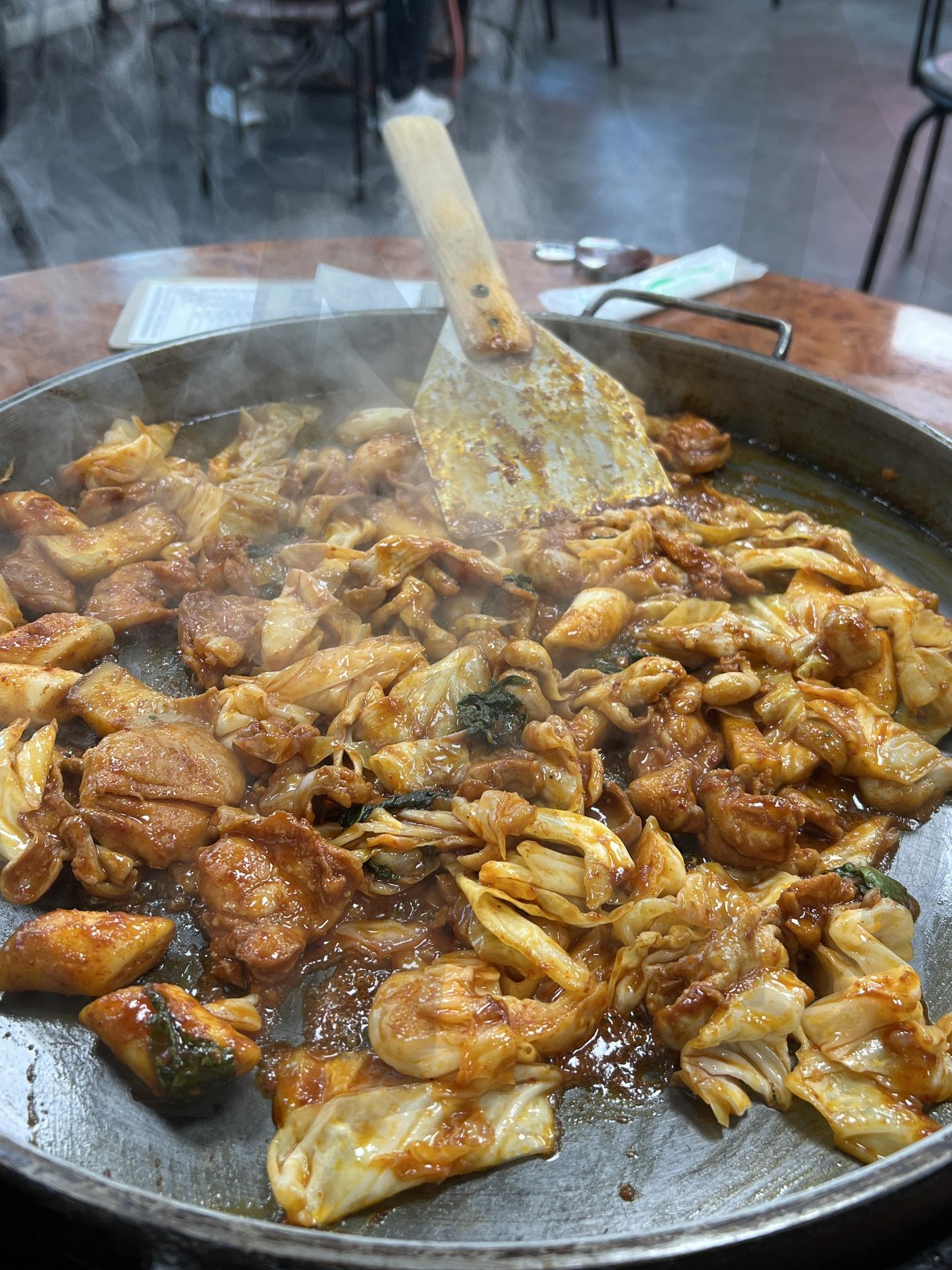 닭갈비(Korean spicy stir-fried chicken)조리 후(after cooking) | 음식, 닭갈비, 한국음식, food, korean food, after cooking, Korean dak-galbi, Korean spicy stir-fried chicken, chicken | 스탠바이 STANDBUY 디지털 콘텐츠